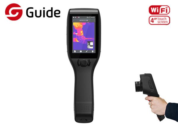 Quality Guide D384F Portable IR Thermographic Camera Infrared Thermal Imager Thermal Imaging Camera with 4" Bright LCD Touch Sce wholesale