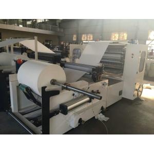 N Folding Hand Paper Towel Converting Machine / PLC Towel Making Machine