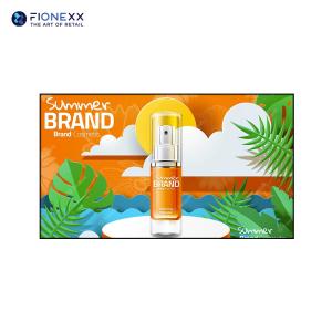 Quantum Dots LED Backlight QLED 4K Lcd Display Wall Mount Lcd Panel with 700nits