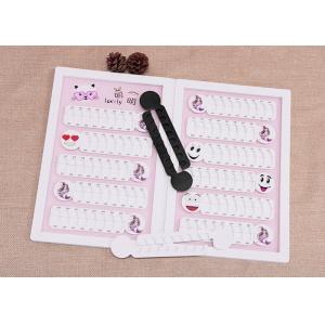 Nail Piece Board For Gel Polish Sample Template Display , Could Send Sample