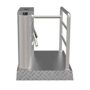 Full Automatic 3 Arm Turnstile Access Control Tripod Turnstile Gate For Security