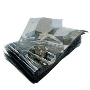 PCB Conductive Anti Static ESD Bags Vacuum Shielding Flat Type