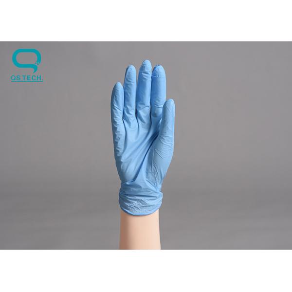 Quality Powder Free Cleanroom Nitrile Gloves With High Temperature Resistance wholesale