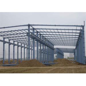 ISO Standard Heavy Load Portal Rigid Frame Structural Steel Workshop Constructio