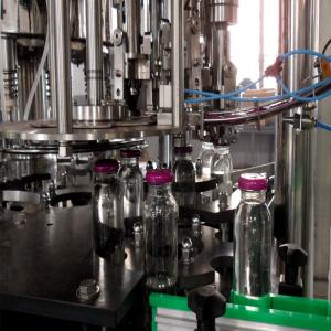 Monobloc CGF24/24/8 12000BPH Glass Bottle Filling and capping 2 in 1 or 3 in 1