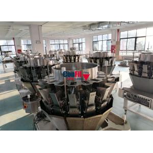 Screw Feeding Multihead Weigher For Pickles Marinated Vegetable Fruits