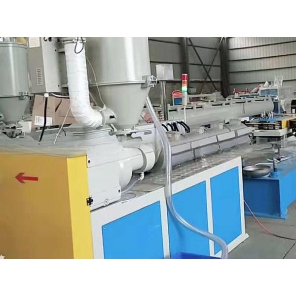 PE PP PVC Single Wall Corrugated Pipe Line