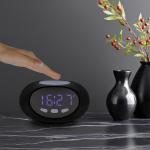 Customized Digital Sleep Trainer Clock With Silicone Night Light And Warm