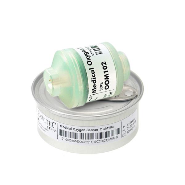 Quality OOM102 Envitec Medical Oxygen Sensor White Compatible With MOX-01 O2 Cell Sensor wholesale