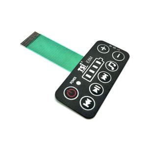 Customizable Membrane Switch with LED Operating Voltage 3V-24V Operating Current 20mA-100mA