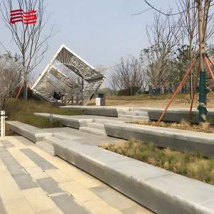 1 Color Print Method Gallery Frame for Large Art Installations in Stainless