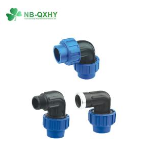Irrigation System PP Compression Reducing Tee with 45deg Angle and Equal