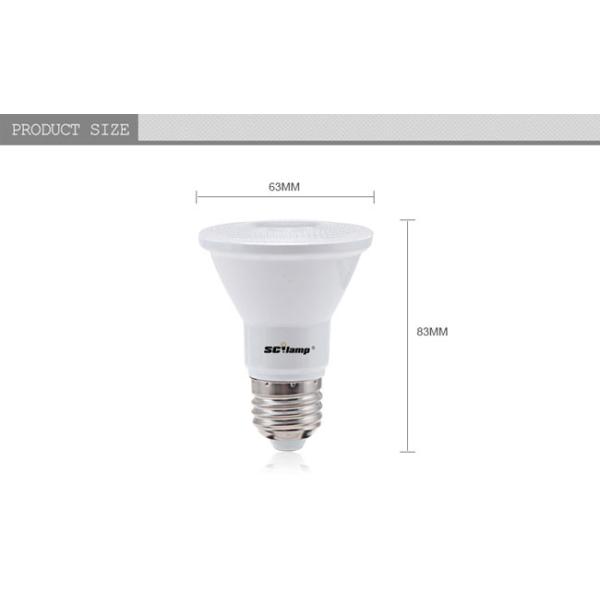 PAR20 E27 high CRI 7W LED par light
