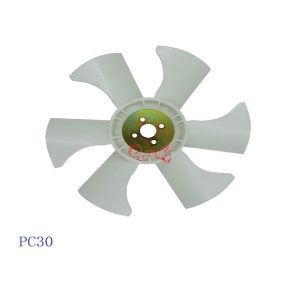6 blade 4 holes Excavator PC30 Fan blade for diesel engine 3D84E cooling Fan