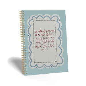 A5 Spiral Hardcover Notebook with Bold Color Scheme and Embossed Design
