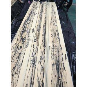 Royal White Ebony Natural Wood Veneer with Unique Creamy White Yellow Background
