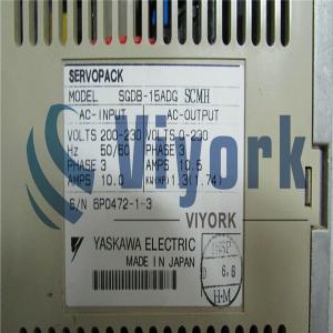 SGDB 15ADG 1.3KW Yaskawa Industrial Servo Controller 3 PHASE