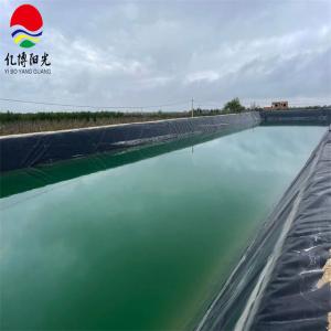 HDPE Geomembrane Liner Plastic Sheet for Fish Farming Water Tank Environmentally
