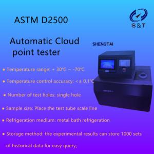Cheap ASTM D2500 Petroleum Testing Instrument Automatic Cloud Point Tester for sale