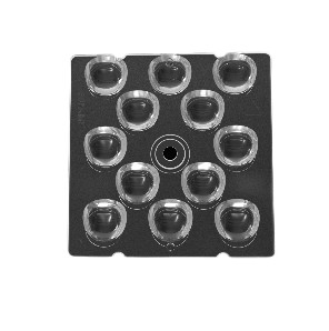 SMD3030 SMD5050 LED Lamp Lens Module Square Shape For Outdoor Lighting