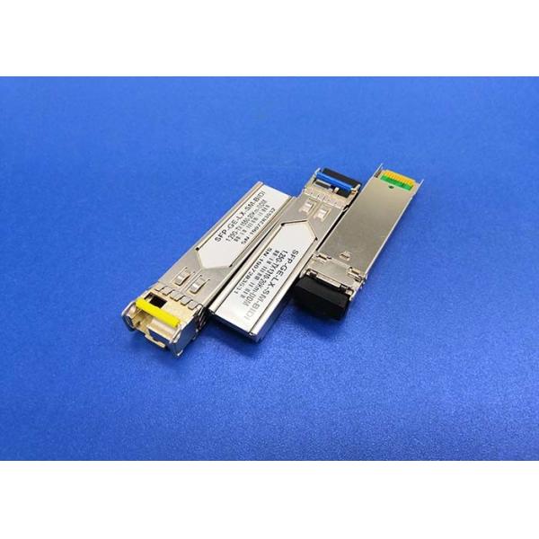 SFP FE 40KM Fiber Optic Transceiver Module Bi Directional 1550nm DFB Laser