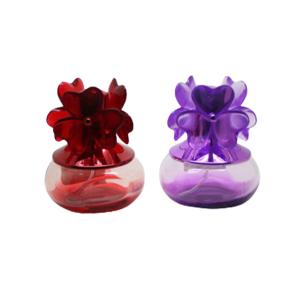 100ml round apple perfume bottle with uv apple cap
