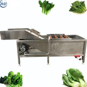 Cheap SUS304 Electric Vegetable Washer Vegetable Air Bubble Washing Machine Vegetables Washing Machine for sale
