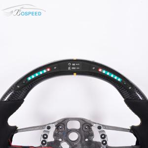 Customization Alcantara Porsche Carbon Fiber Steering Wheel Plain Weave