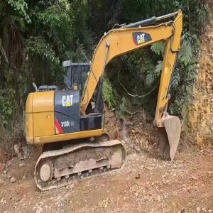 Used Cat 313 313D 313D2gc Mini Crawler Excavator Multifunctional 13 Ton Machine