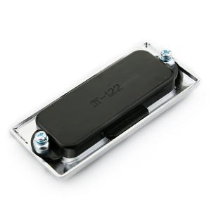 Chrome Plating Embedded Door Handle , Pocket Door Handles Long Service Life