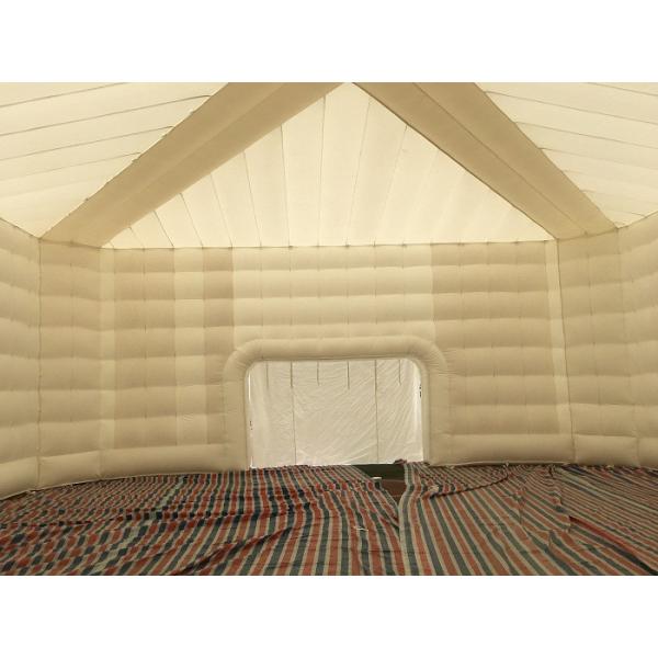 Durable Super Giant Inflatable Tent White Air Building Structure For Event / Party