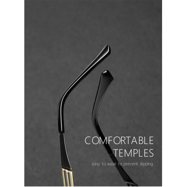 146MM Unisex Polarized Sunglasses Mirror Lens UV400 Metal Pilot