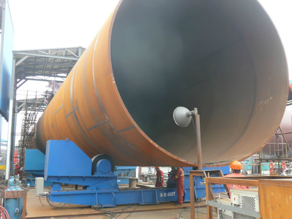 Pipe Roller Automatic Welding Machine Double Elevating Hydraulic Control Siemens