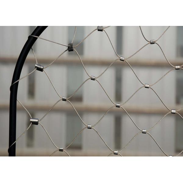 Quality Easily Assembled Cable Wire Mesh Stainless Steel High Strength Webnet wholesale