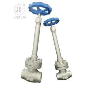 CF3/CF8 Stainless Steel Cryogenic Globe Valve DN25/DN15 For LNG/LOX/LN2/LAR/LCO2