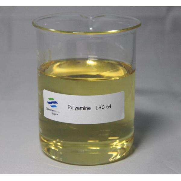 Chemical Auxiliary Agent Polyamine Flocculant Chemicals Light Yellow Viscous Liquid 42751-79-1