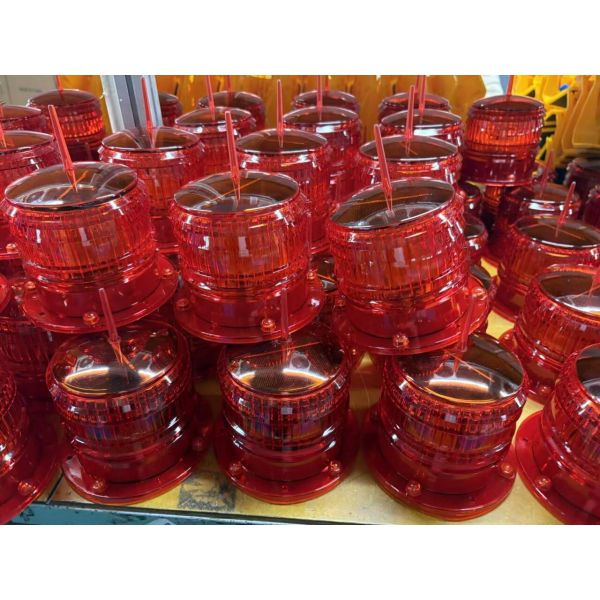 Solar Aviation Obstruction Light Solar Marine Beacon Warning Light Sea