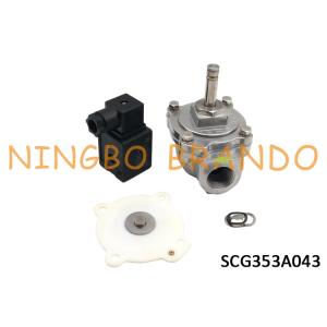 China SCG353A043 3/4 Right Angle ASCO Type Integral Pilot Operated Pulse Valve For Reverse Dust Collector on sale
