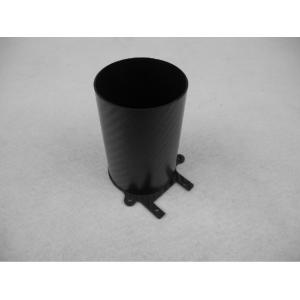 Customized processing Full Carbon Fibre Tube and Plate Glued Parts