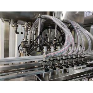 SS Bottle Liquid Filling Machine CE Certification For Chemical / Beverage