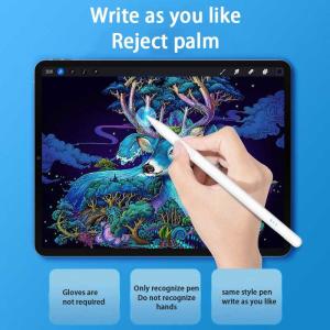 Anti Mistouch Active Capacitive Pen Stylus Pencil Tilt Sensor 90mAh