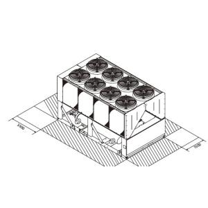 China High Efficiency Electric Air Source Heat Pump With R134a Refrigerant on sale