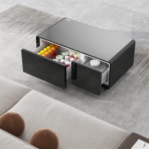 Wireless Charging and Fridge Modern Smart Coffee Table for Home Living Room