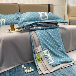 Solid Pattern 300TC Luxury Bamboo Bedding Set for Customization and Comfortable