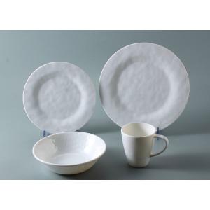 BPA Free Round Melamine Dinner Set Unbreakable For 1