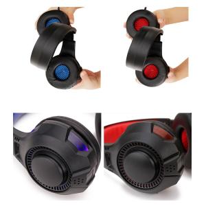 2m Wired Gaming Headphone , LED Gaming Headset With Microphone