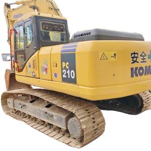 Cummins Engine Japan Used Crawler Excavator Komatsu PC210-7 with 107KW Power and