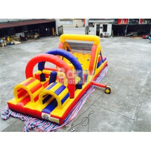Interactive Challenge Kids Adult Inflatable Obstacle Course Bounce House Rentals