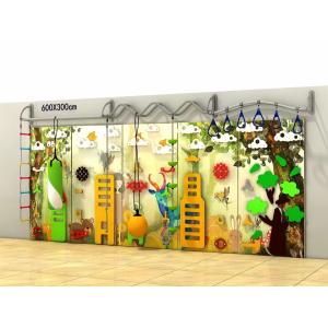 Indoor Kids Climbing Wall Training Shelf with 5-10 Passenger Capacity PE