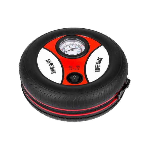 Quality 17.5*17.5*6.5 ABS Mini Car Air Compressor Portable Tire Inflator Pump 12V 150PSI wholesale